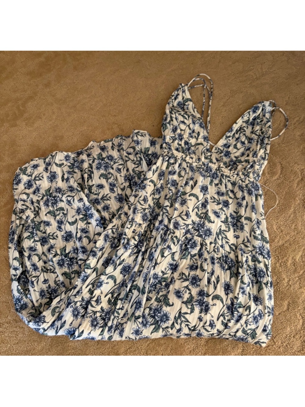 Significant Other Isobel Floral strappy back maxi dress US Size 10 - Picture 4 of 9